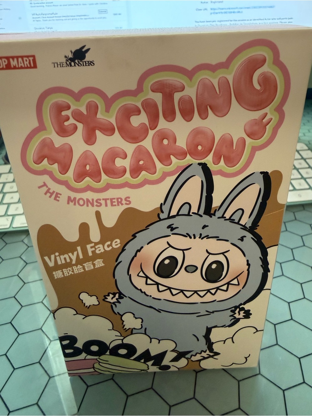 Exciting macaron labubu